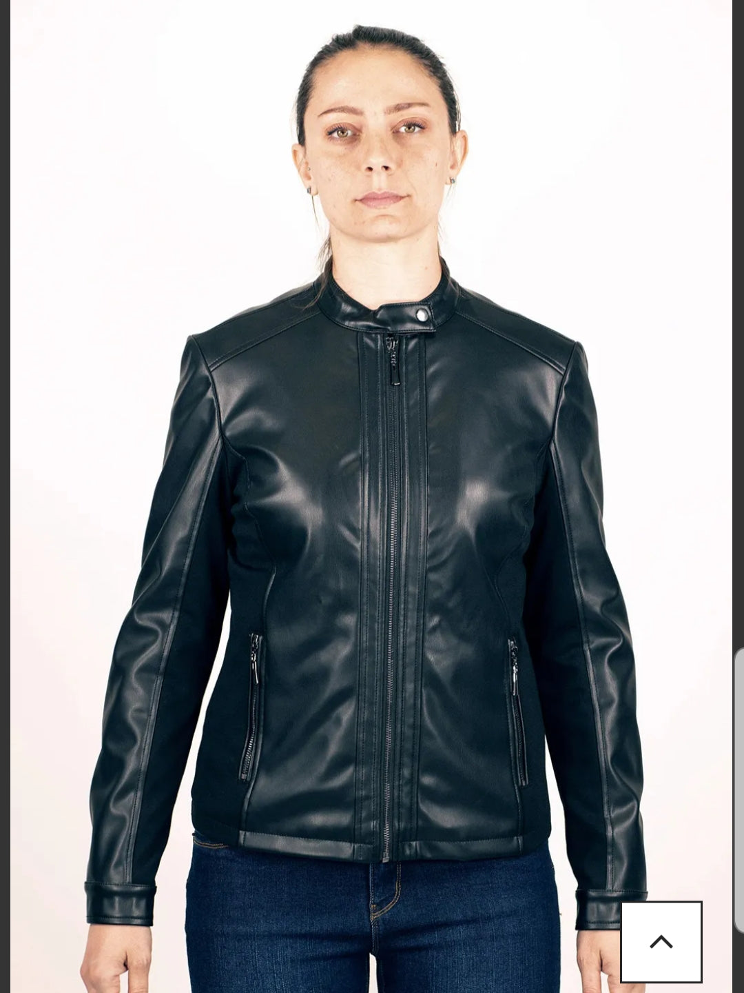 Giacca ecopelle donna