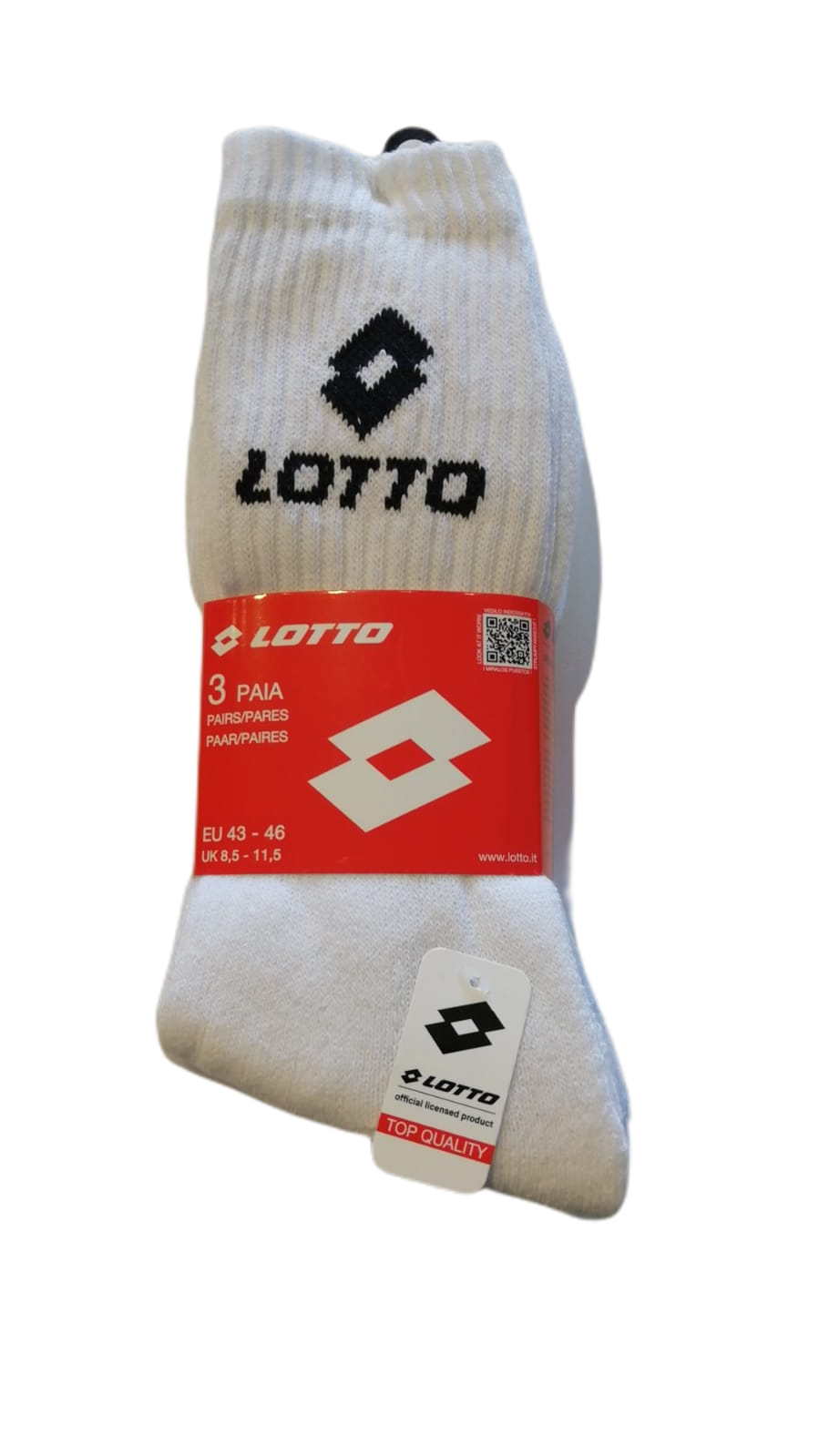 Calzettone spugna unisex, confezione 3 pezzi