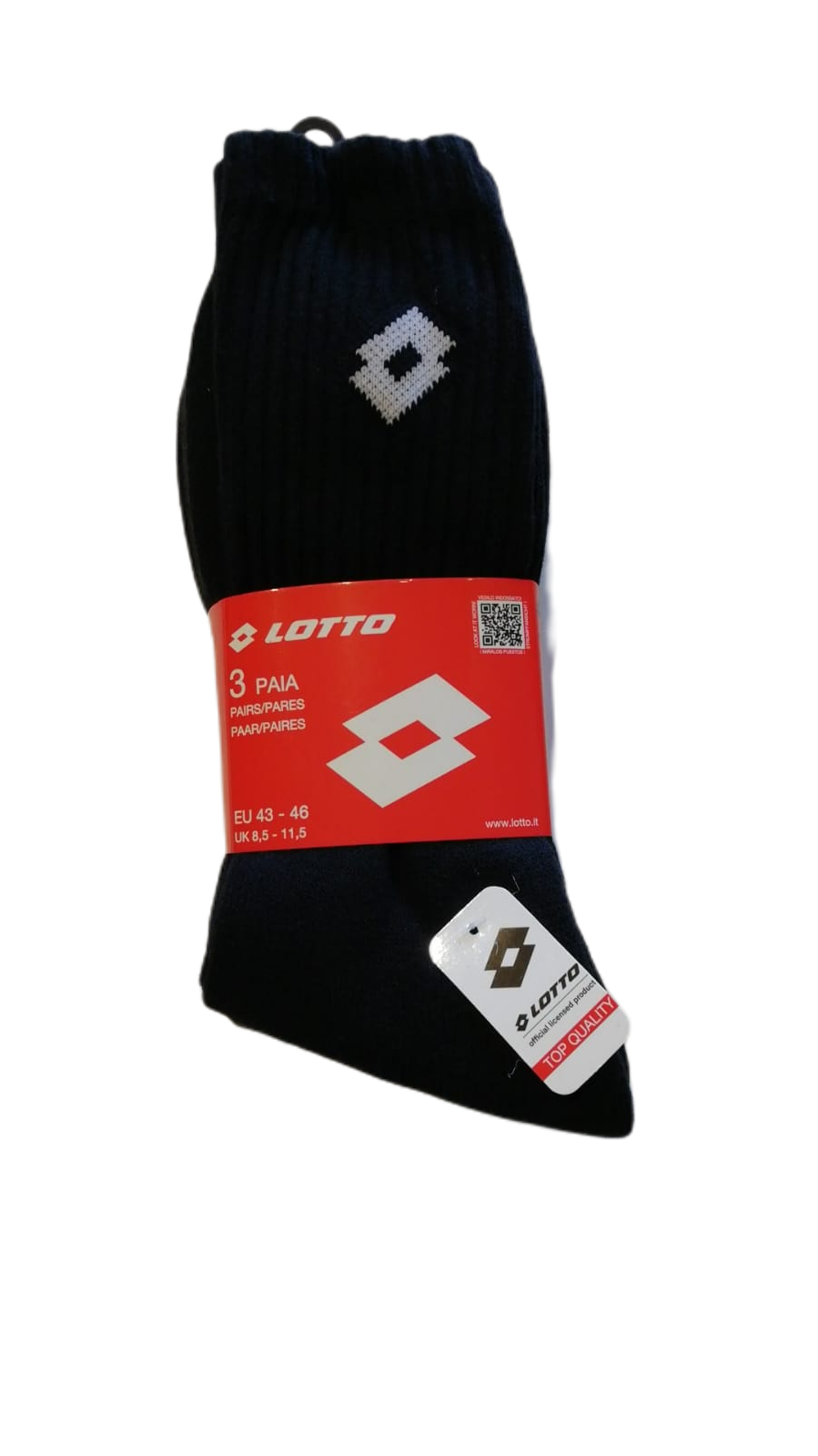 Calzettone spugna unisex, confezione 3 pezzi