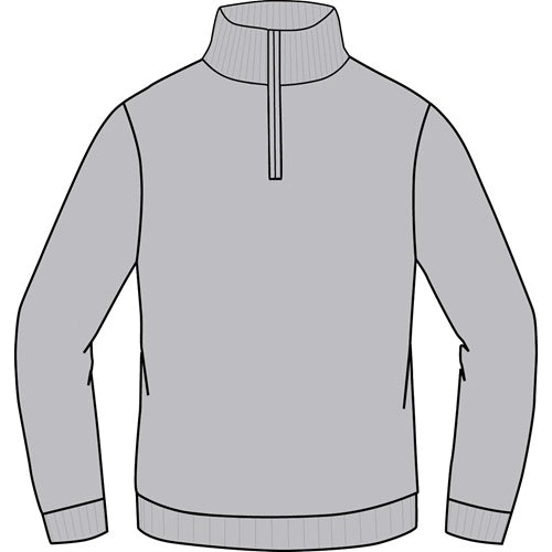 Maglia uomo mezza zip